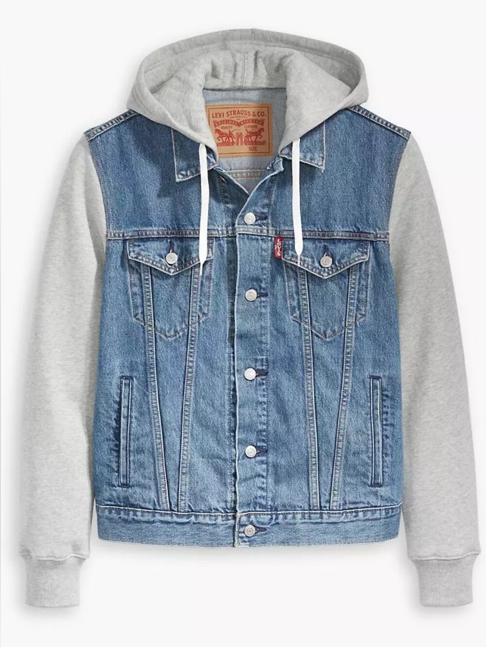 Levi's Hybrid Hoodie Trucker Jacket